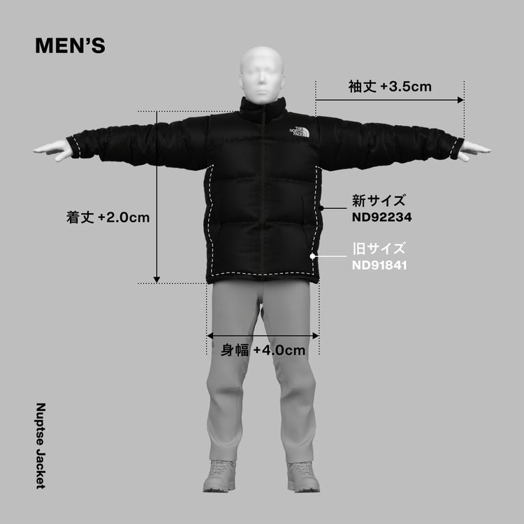 THE NORTH FACE ヌプシジャケット（メンズ）（ND92234） ザノースフェイス Nuptse Jacket